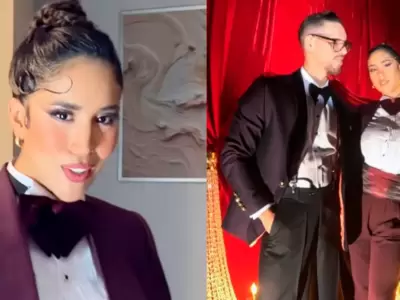 Melissa Paredes sac� cara por su look en avat premiere.