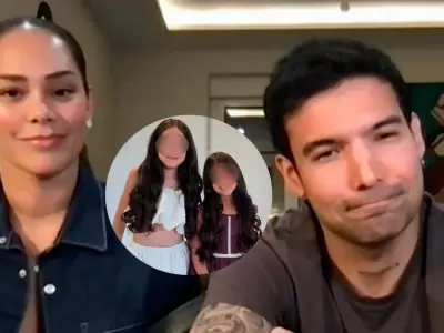 Karen Schwarz revel� que la ausencia de Ezio Oliva afectaba sus hijas