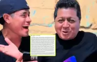 'Hijo' de Pompinch� le dedica conmovedor mensaje tras su partida: "Me doli� no haberme despedido"