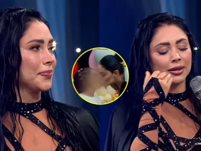 Pamela Franco llora al hablar de su hija y asegura que luchar� por ella.