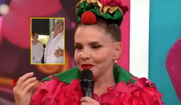 Johanna San Miguel emociona al hablar de Manolo Rojas.