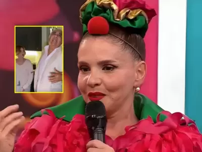 Johanna San Miguel emociona al hablar de Manolo Rojas.