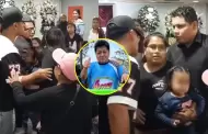 Hija de 'Pompinch�' protagoniza fuerte discusi�n en velorio y la retiran: "�Quieren hacer m�s show?"