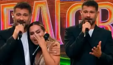 Ethel Pozo se emocion� en la despedida de Yaco Eskenazi en 'La Granja VIP'.