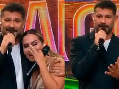 Ethel Pozo se emocion� en la despedida de Yaco Eskenazi en 'La Granja VIP'.