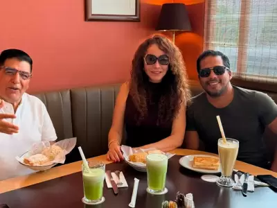Janet Barboza impacta con desayuno junto a su ex Nilver Huarac y su novio F�lix Moreno.