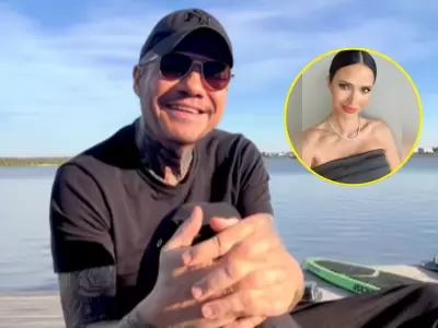 Marcelo Tinelli confirma romance con Rossana Almeyda y asegura que su familia la conoce.