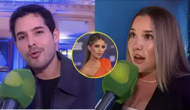 Ale Fuller y Andr�s V�lchez env�an mensajes de apoyo a Flavia Laos.