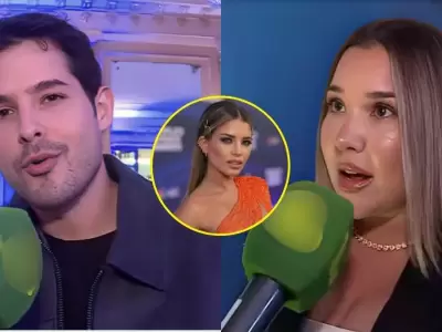 Ale Fuller y Andr�s V�lchez env�an mensajes de apoyo a Flavia Laos.