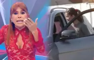 Magaly destruye a Laura Spoya por manejar con brevete suspendido: "Parece una chiquilla malcriada"