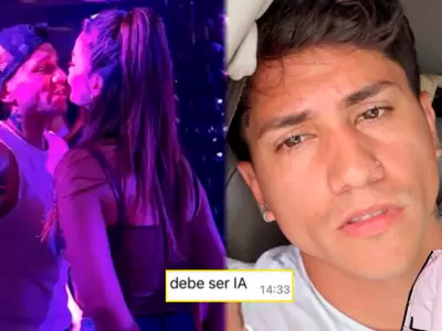Laura Spoya casi besa a Sebasti�n G�lvez en discoteca, pero �l la niega.