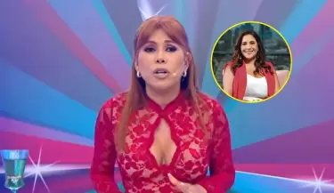 Magaly Medina arremete contra Andrea Llosa tras cancelaci�n de programa.