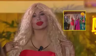 Pamela L�pez sorprendi� a todos imitando a Susy D�az en 'La Granja VIP'.