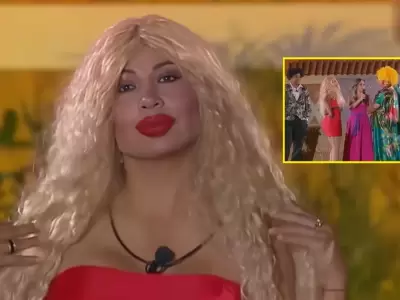 Pamela L�pez sorprendi� a todos imitando a Susy D�az en 'La Granja VIP'.