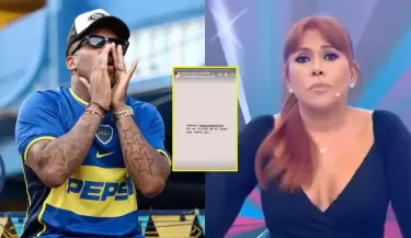 Jefferson Farf�n lanza peculiar mensaje a Magaly Medina luego de quejarse por indemnizaci�n.