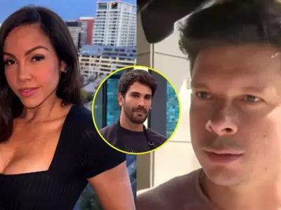 Mario Hart encara a Israel Dreyfus por comentarios sobre Paloma Fiuza.
