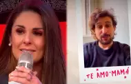 Rebeca Escribens rompe en llanto por sorpresa de su hijo mayor: "Todo lo que soy se lo debo a �l"