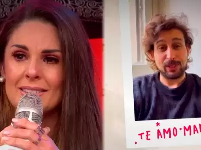 Rebeca Escribens se quiebra en vivo por mensaje de su hijo mayor.