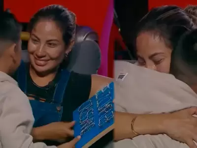 Hijo de Pamela L�pez la conmueve en "La Granja VIP".