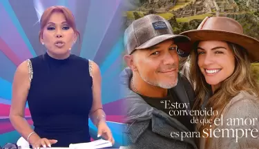 Magaly cuestiona que Alejandro Sanz ame para siempre a Stephanie Cayo