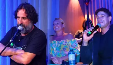 'Loco' Wagner aclara an�cdota con mam� de Hugo Garc�a.