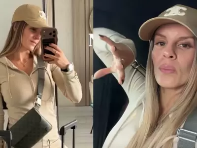 Alejandra Baigorria se despide del Per� y emprende viaje a �frica.