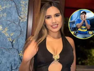 Darinka Ram�rez molesta con Jefferson Farf�n por reducci�n de pensi�n de alimentos a su hija.