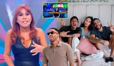 Magaly Medina arremete contra 'La Manada' por Jefferson Farf�n.