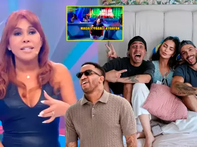 Magaly Medina arremete contra 'La Manada' por Jefferson Farf�n.