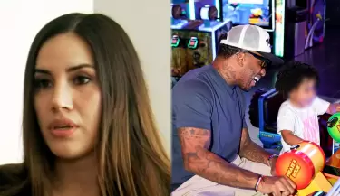 Darinka Ram�rez cuestiona a Jefferson Farf�n por pensi�n de su hija.