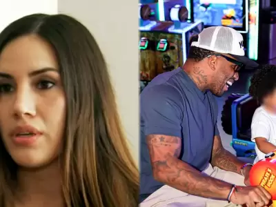 Darinka Ram�rez cuestiona a Jefferson Farf�n por pensi�n de su hija.