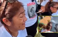 Hermana de vigilante atropellado en Trujillo llora desconsoladamente en entierro: "Queremos justicia"