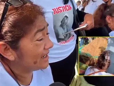 Hermana de vigilante fallecido tras atropello en Trujillo exige justicia entre l�grimas.