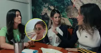 Tula Rodr�guez orgullosa de Valentina tras detalle.