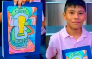 Mundial 2026: Ni�o peruano es viral por crear su propio �lbum a mano al no poder comprarlo