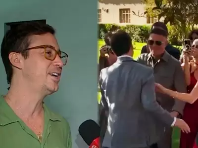 Bruno Ascenzo habla de Stephanie Cayo y Alejandro Sanz en su boda.