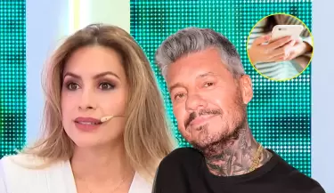 Milett Figueroa habr�a descubierto chats de Marcelo Tinelli con otra mujer.