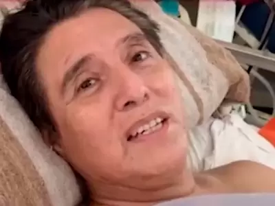 Roly Ortiz conmueve tras amputaci�n de su pierna.