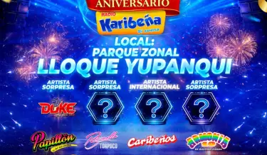 Cartelera del 17 Aniversario de Karibe�a.