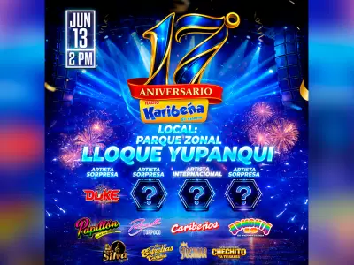 Artista que participar�n del 17 Aniversario de Karibe�a.
