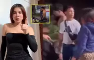 La Uchul� encara a su novio tras encontrarlo con mujer en circunstancia 'sospechosa': �Le fueron infiel?