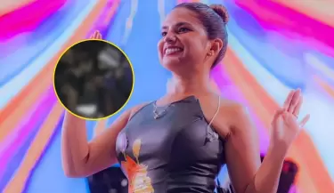 Susana Alvarado conmueve a fans de Coraz�n Serrano con noble gesto tras concierto en Bagua Grande.