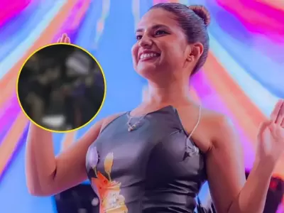 Susana Alvarado conmueve a fans de Coraz�n Serrano con noble gesto tras concierto en Bagua Grande.
