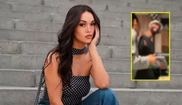 Angie Arizaga sorprendi� a su pareja con el �lbum oficial del Mundial 2026.