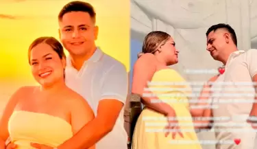 Jhon Chumo emociona con mensaje por sus 3 meses de relaci�n con Lesly �guila.