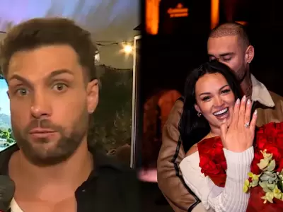 Nicola Porcella halaga a Angie Arizaga y habla del padre de su hijo.