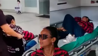 Shirley Arica fue llevada de emergencia y puso en duda su continuidad en 'La Granja VIP'