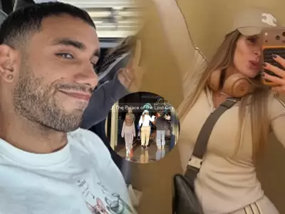 Said Palao se reencuentra con Alejandra Baigorria en lujoso hotel de �frica