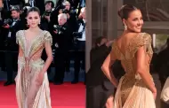 Luciana Fuster brilla en el Festival de Cannes y se emociona hasta las l�grimas: "Los sue�os se cumplen"