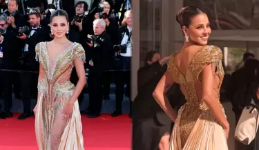 Luciana Fuster cumple su sue�o y llega por primera vez al Festival de Cannes.
